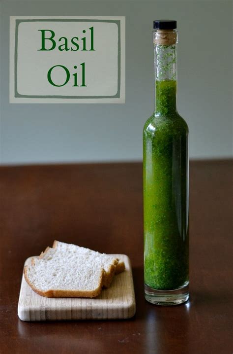 Basil Oil from Real Food Real Deals | Homemade condiments, Real food ...