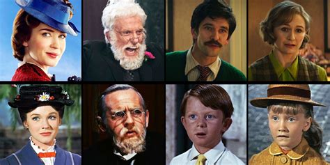 Mary Poppins Returns: New Cast & Original Characters Comparison Guide