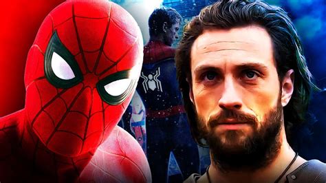 Aaron Taylor-Johnson Teases Upcoming Spider-Man vs. Kraven Battle