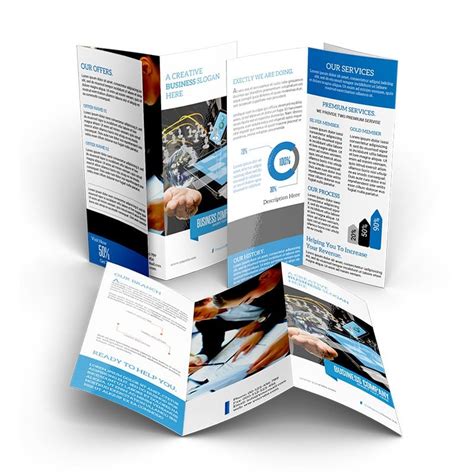 custom brochure printing - YBJ Book Printing