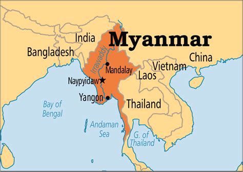 Travel Myanmar: Myanmar Geography