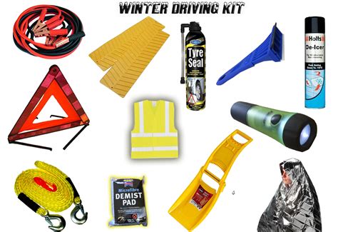 Winter Car Breakdown Kit for Snow Ice Emergency Driving | eBay