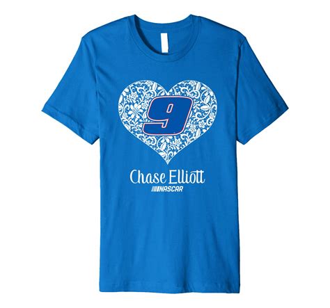 Chase Elliott Lace Heart T Shirt Apparel | Minaze