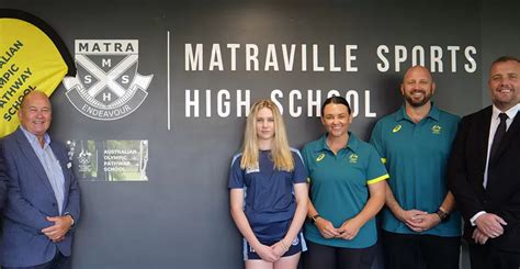 Matraville Sports High School becomes seventh Australian Olympic Pathway School | NSW Institute ...