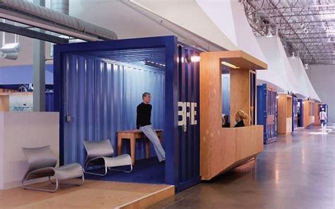 » Cargo containers in offices