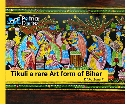 Tikuli a rare Art form of Bihar – Patna Diaries