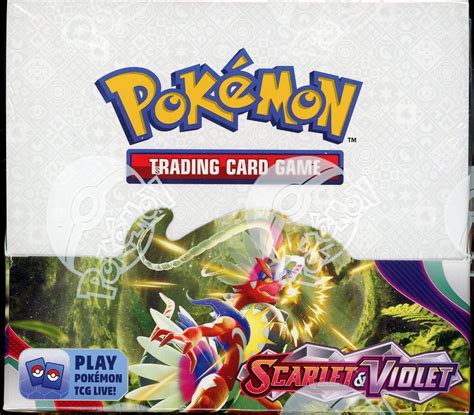 Pokemon Scarlet & Violet Booster Box | Real Sportscards