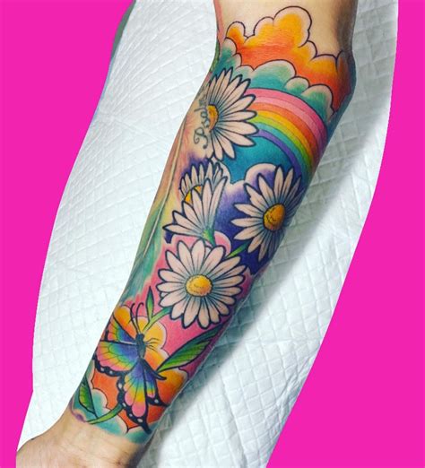 Colour tattoo in 2021 | Bright tattoos, Bright colorful tattoos, Tattoos