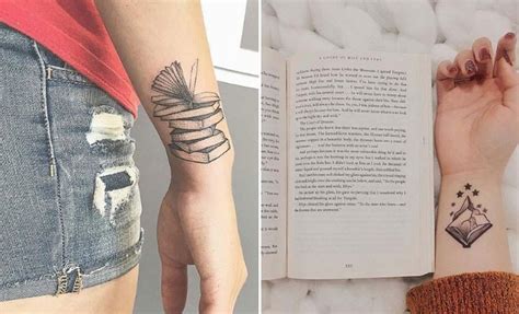 23 Awesome Tattoo Ideas for Book Lovers - StayGlam