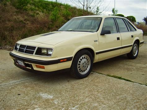 1986 Dodge Lancer - Information and photos - MOMENTcar