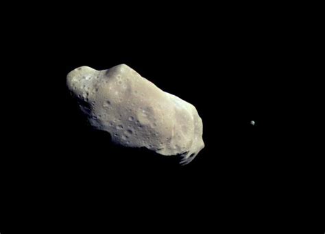 Near-miss Asteroid Has Its Own Moonlet