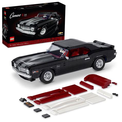 LEGO Icons Chevrolet Camaro Z28 10304, Customizable Classic Car Replica ...