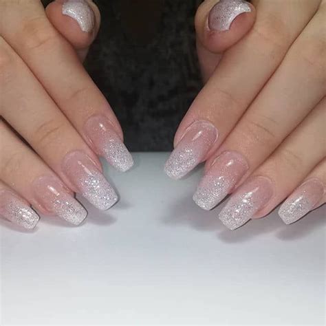 50 Cool Glitter Ombre Nail Design Ideas That are Trending in 2020 | Ombre nails glitter, Ombre ...