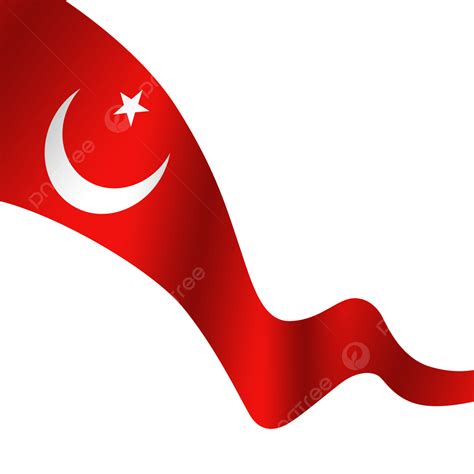 Turkey Flag Independence Day Banner Sign PNG, Vector, PSD, and Clipart With Transparent ...