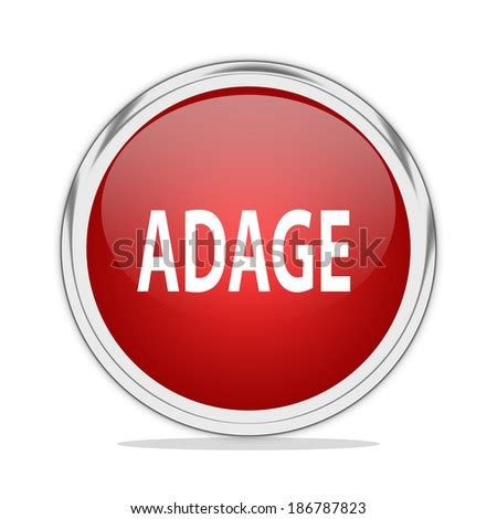 Adage icon - stock photo