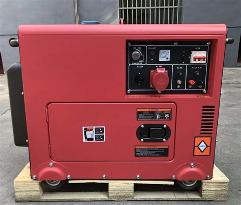 Home Use Electric Start 5KW Portable Diesel Generator Without Noise