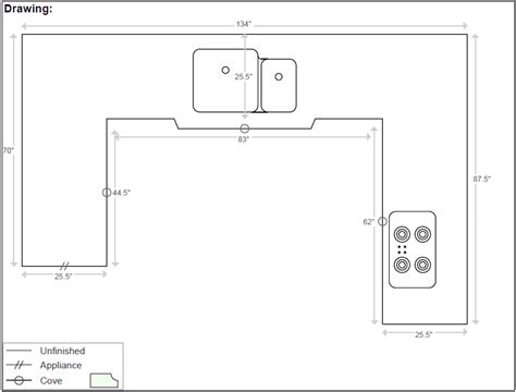 6 popular countertop layouts | Moraware