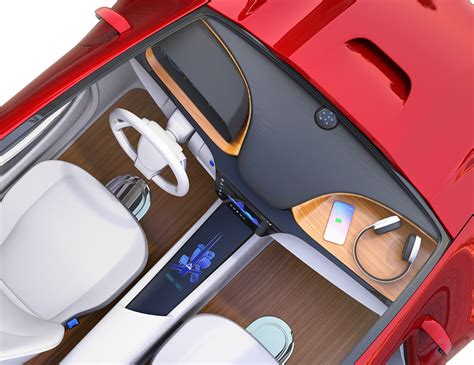 Self-driving car interior concept. on Behance