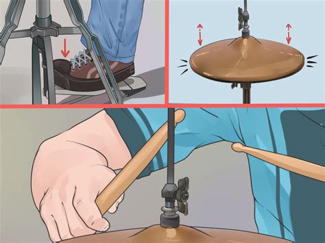 How to Play the Hi Hat in a Drum Set: 10 Steps (with Pictures)