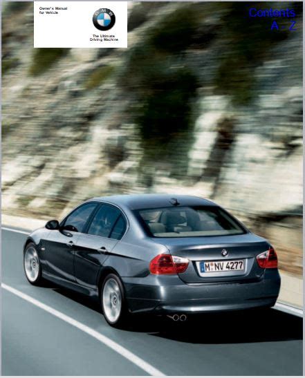 2006 BMW 325xi Sedan Owners Manual - Manuals Books