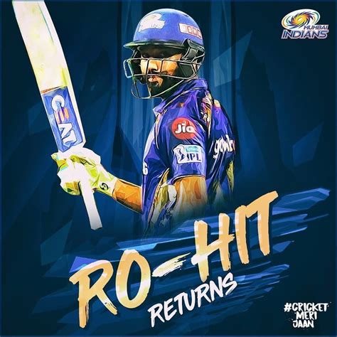 Mumbai Indians on Instagram: “It was a @rohitsharma45 special that drove us to our first victory ...