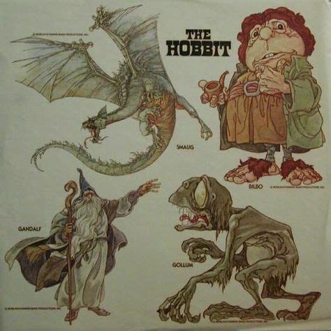 Smaug from Rankin/Bass's 1977 Hobbit | The hobbit cartoon, The hobbit ...