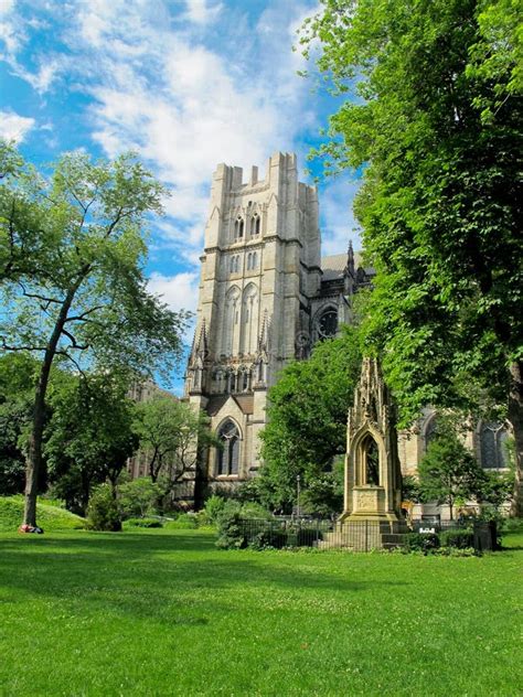 Cathedral of St. John the Divine, NYC Stock Image - Image of city ...