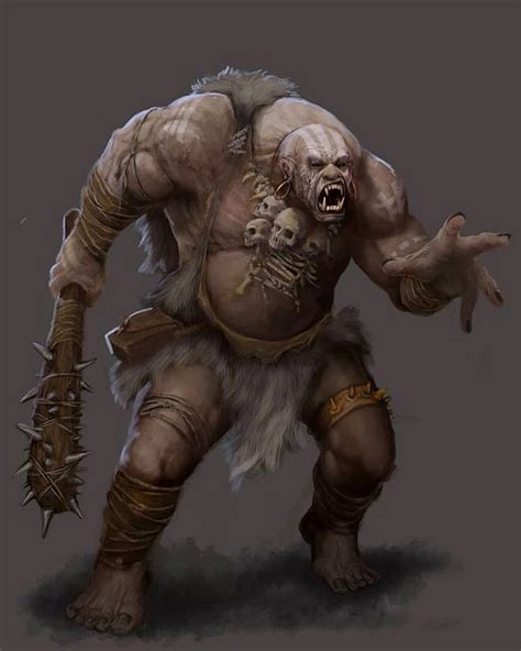 DC: Banevik the Ogre by GraphicGeek.deviantart.com on @DeviantArt | Ogre, Fantasy monster ...