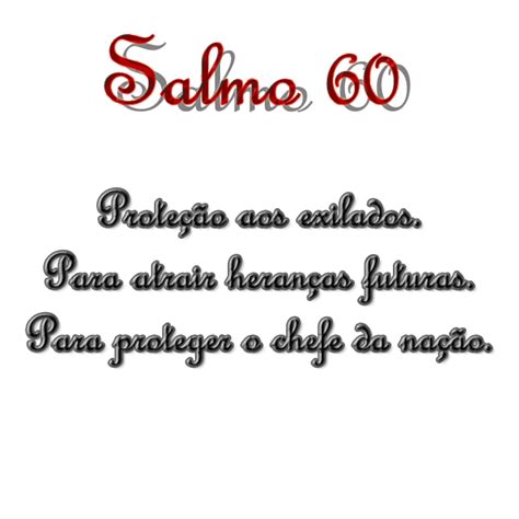 Salmo 60 - Salmos