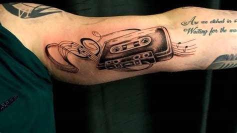 cassette tape tattoo - YouTube