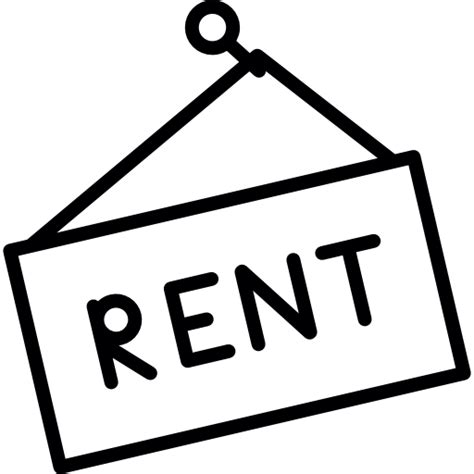 Rent Sign icon