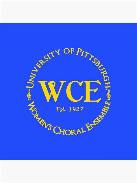 "Bright WCE original logo" Sticker by Pitt-WCE | Redbubble