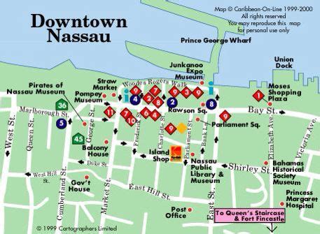 Downtown Nassau Map | Bahamas travel, Bahamas vacation, Caribbean cruise