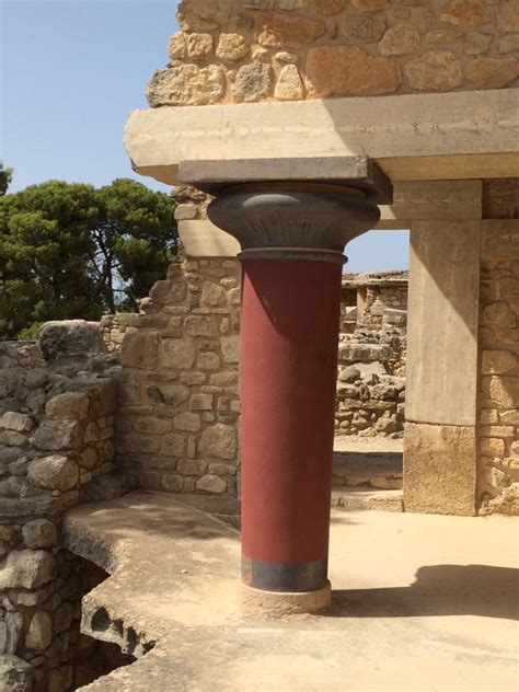 Κνωσός (Knossos) | Greek columns, Minoan, Greek history