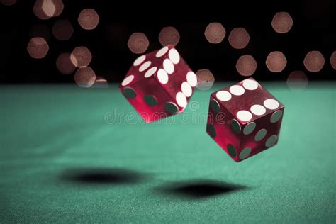 Two rolling dice stock photo. Image of raffle, gambling - 13903552