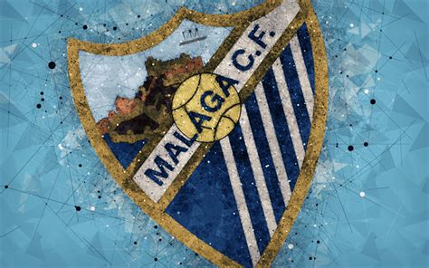 Download wallpapers Malaga CF, 4k, creative logo, Spanish football club ...