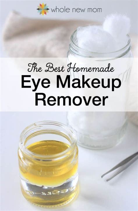 The Best Homemade Eye Makeup Remover {works great!}