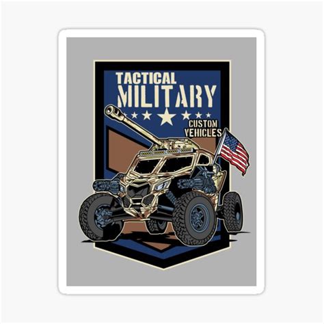 "American Flag Military, Tactical Military USA Custom Vehicles" Sticker ...