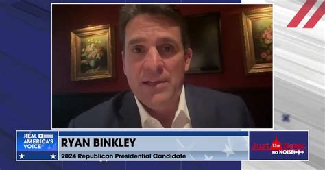 GOP candidate Ryan Binkley talks about his 2024 presidential campaign | Just The News