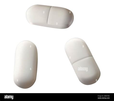 White oval pill Stock Vector Images - Alamy