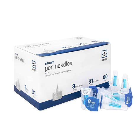 Buy Insulin Pen Needles for at-Home Insulin Injections, Compatible with Most es Pens and ...