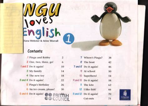 Pingu: Pingu Loves English (Book 1) (2001 Book) : HIT Entertainment ...