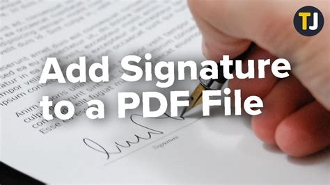 Create a pdf signature file - gastep