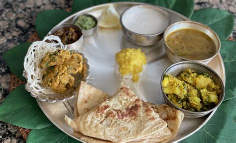 Puran Poli Thali - A Flavorful Vegan Feast