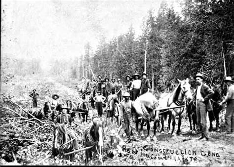 Early Lanark, Ontario, Canada settlers - road crew | Canada history, Toll gate, Lanark