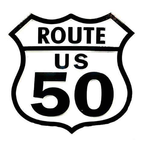 Route 50 Road Sign Fridge Magnet - Walmart.com - Walmart.com