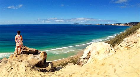 A visit to Carlo Sandblow & the Rainbow Beach Coloured Sands