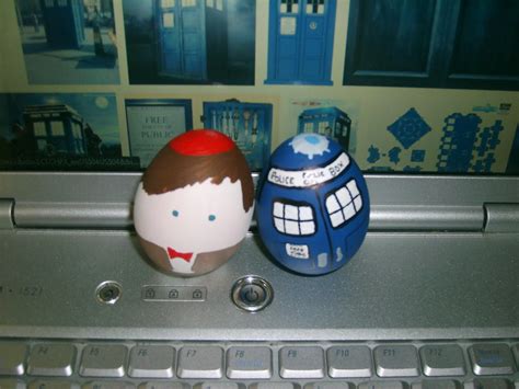 Doctor Who and the TARDIS Easter Eggs by templeofyaoi on DeviantArt