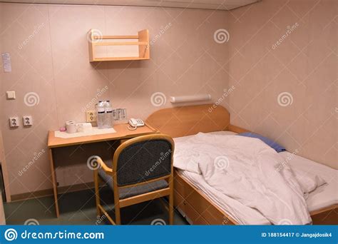 Typical Crew Cabin of the Merchant Cargo Container Vessel Stock Image - Image of typical ...