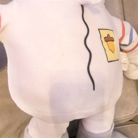 2002 Sandy Cheeks Plush Jumbo Cuddle Pillow Pal Viacom Spongebob RARE 29"